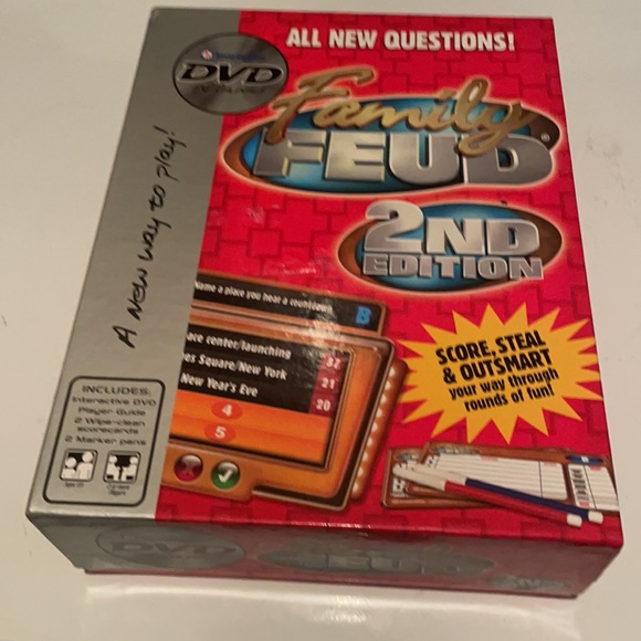 🎉HP 🎉 Imagination entertainment family feud 2 2d ed DVD game All new questions - Picture 16 of 16